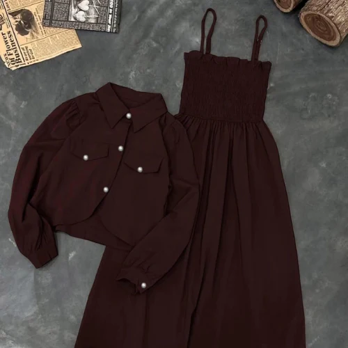 Firangi Kaaj 2-Piece Girls & Women Dress