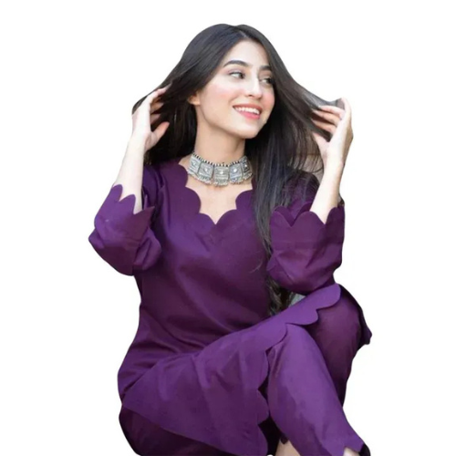 Katan Silk 2PC Unstitched Women’s Suit
