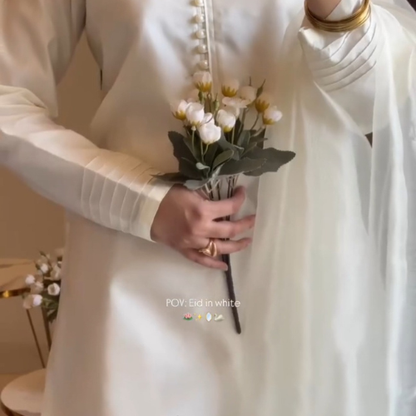 Short Shirt, Farshi Shalwar & Organza Dupatta