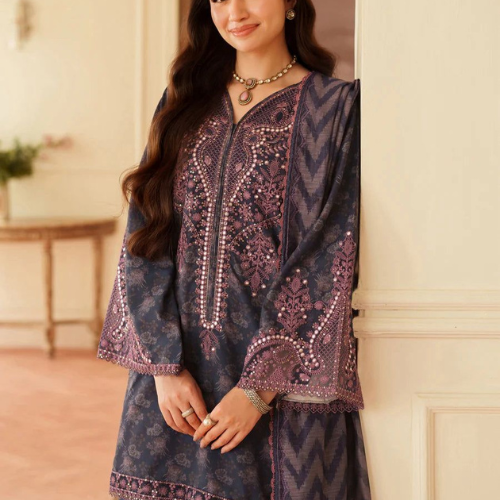 Casual and Party wear Embroidered Suit for ladies