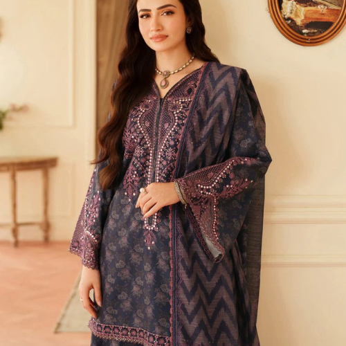 Casual and Party wear Embroidered Suit for ladies