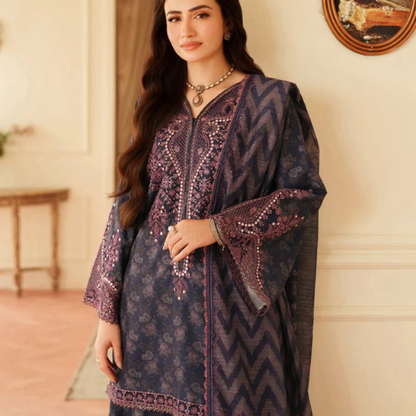 Casual and Party wear Embroidered Suit for ladies