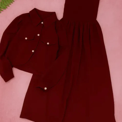 Firangi Kaaj 2-Piece Girls & Women Dress