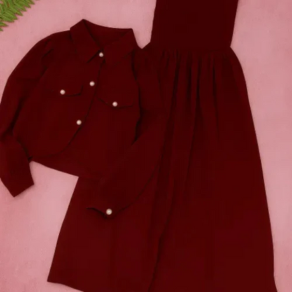 Firangi Kaaj 2-Piece Girls & Women Dress